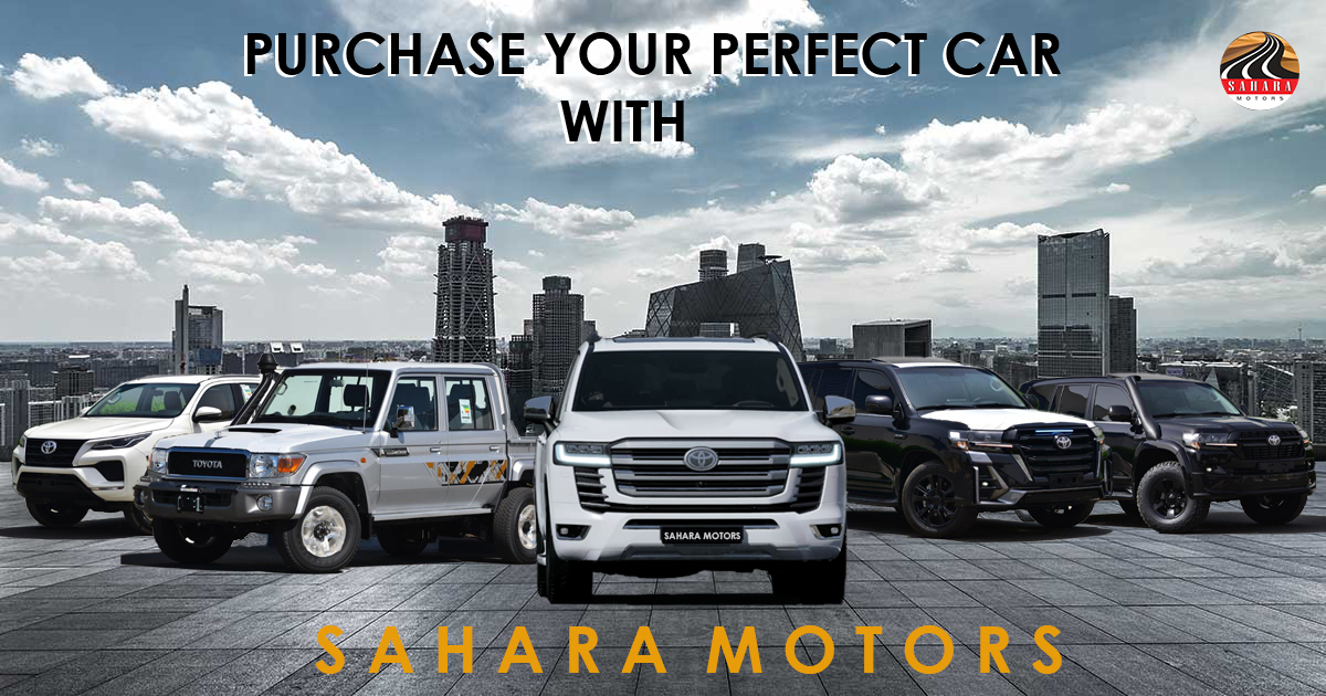 Sahara Motors Dubai Brand New Toyota Car Exporter